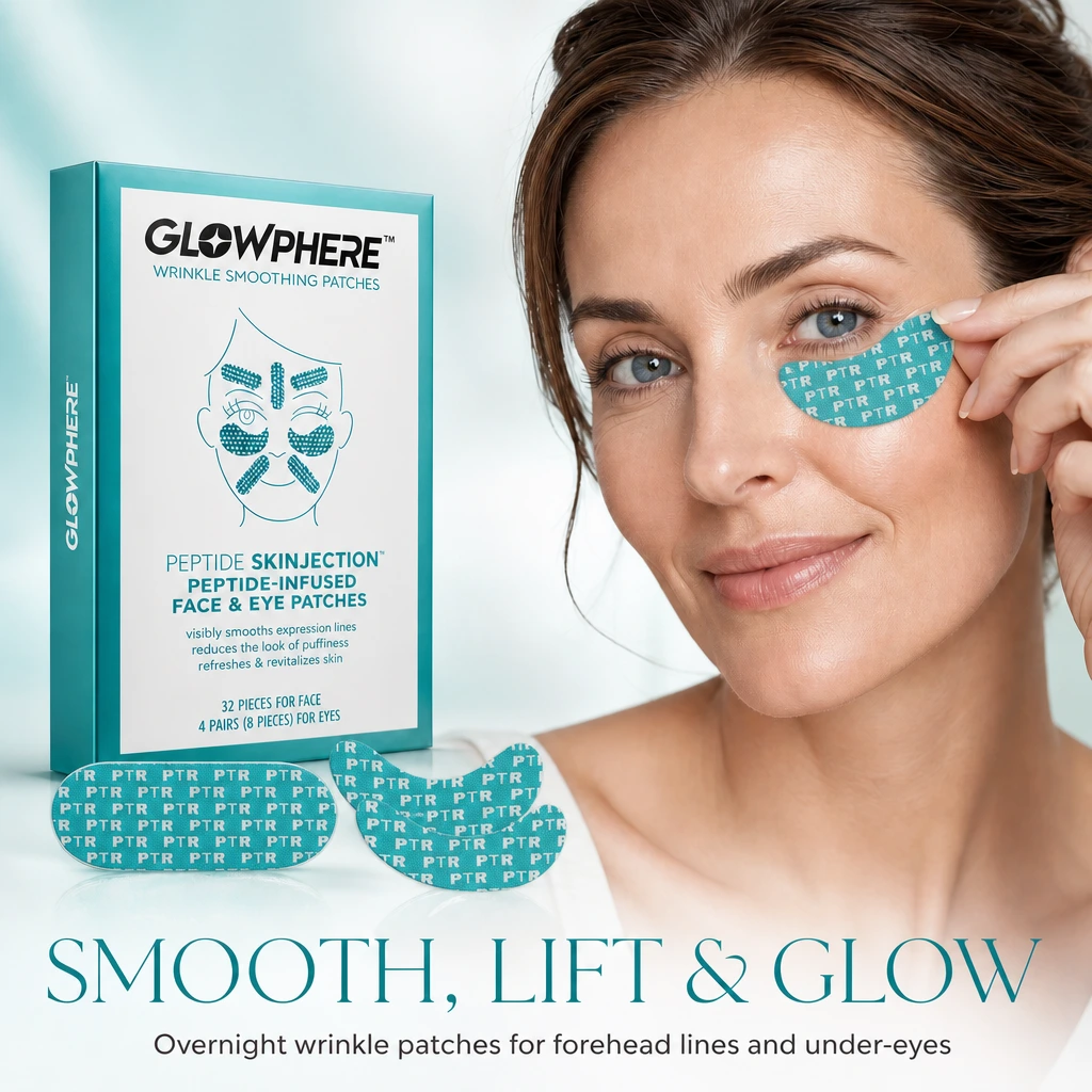 Glowphere peptide patches
