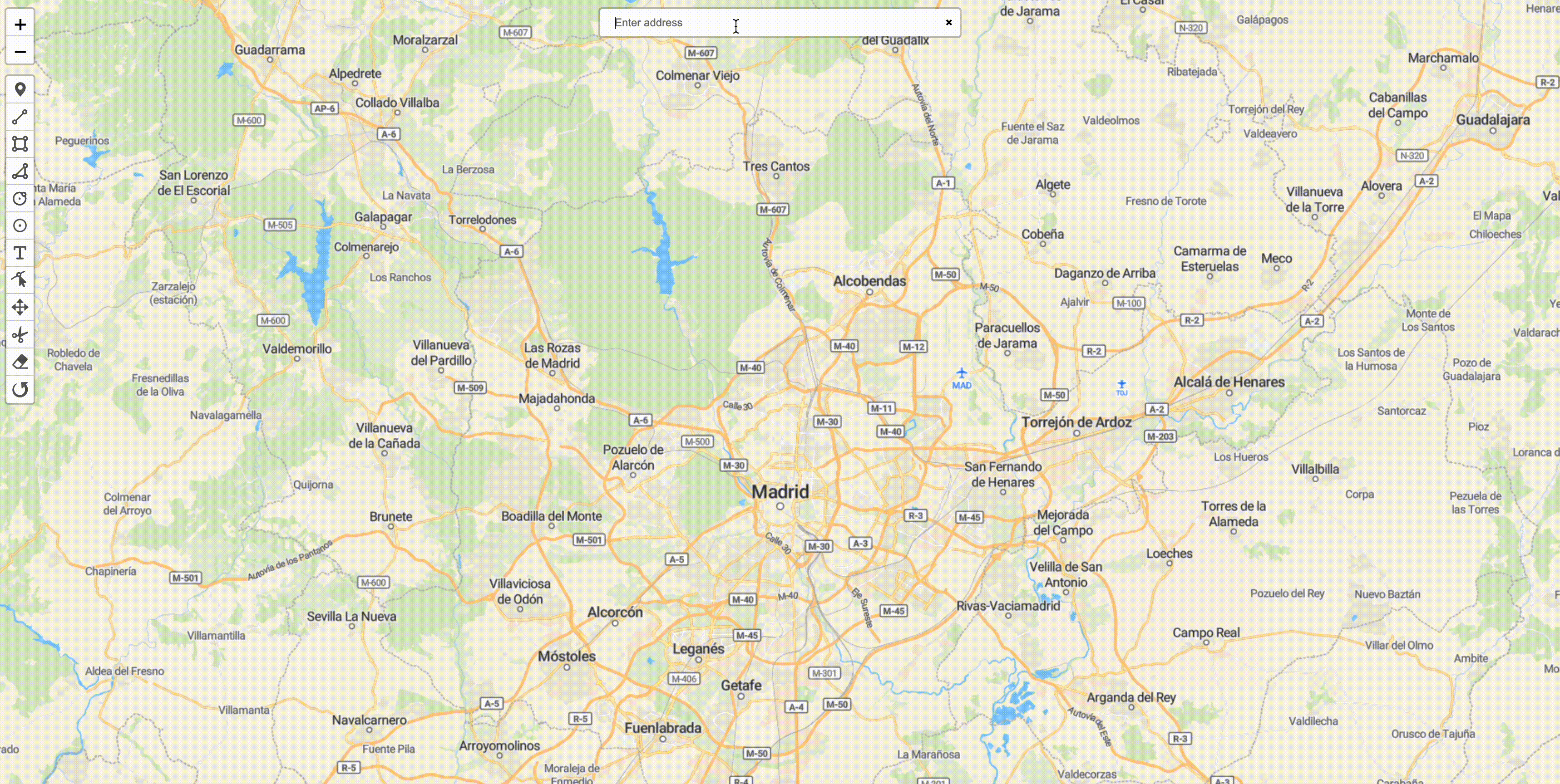 GeoSearch in a Next.js/Geoman Project