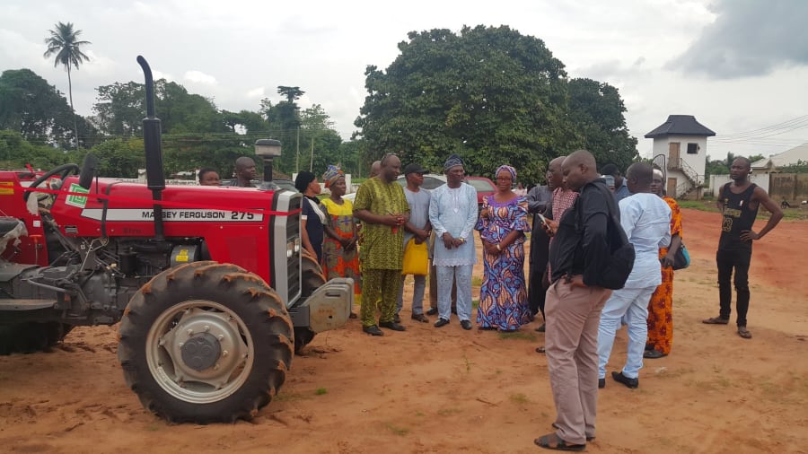 Tractorize Nigeria community engagement with smallholder farmers