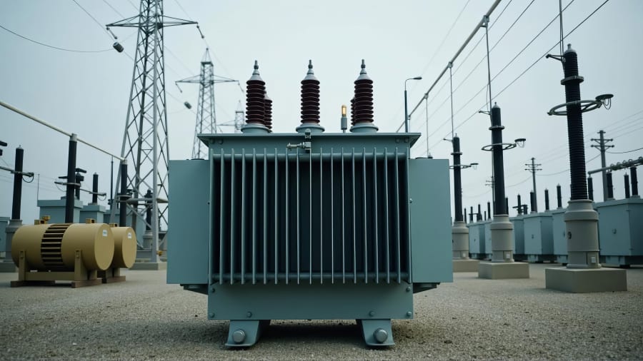 Origin Volt Electric transformer and electrical substation infrastructure
