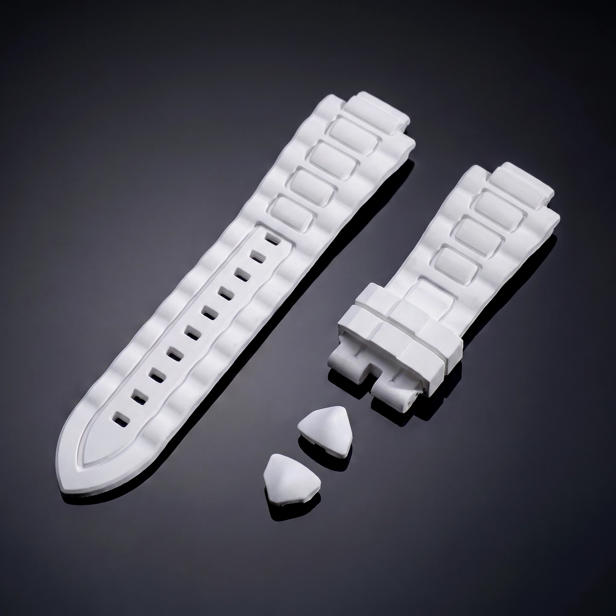 Rubber Strap Set Snow