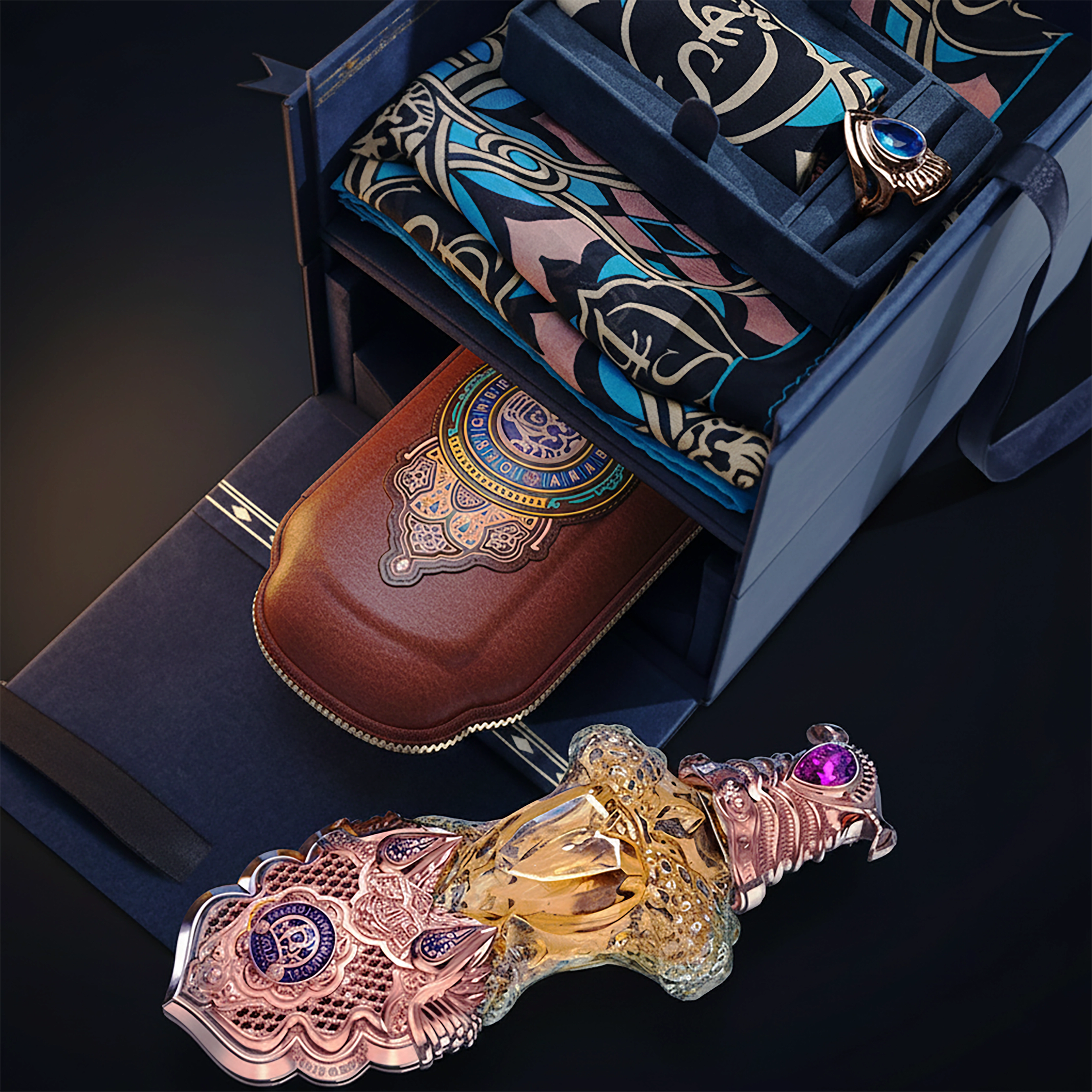 Opulent Shaik Amethyst (GOLD PARFUM for WOMEN)