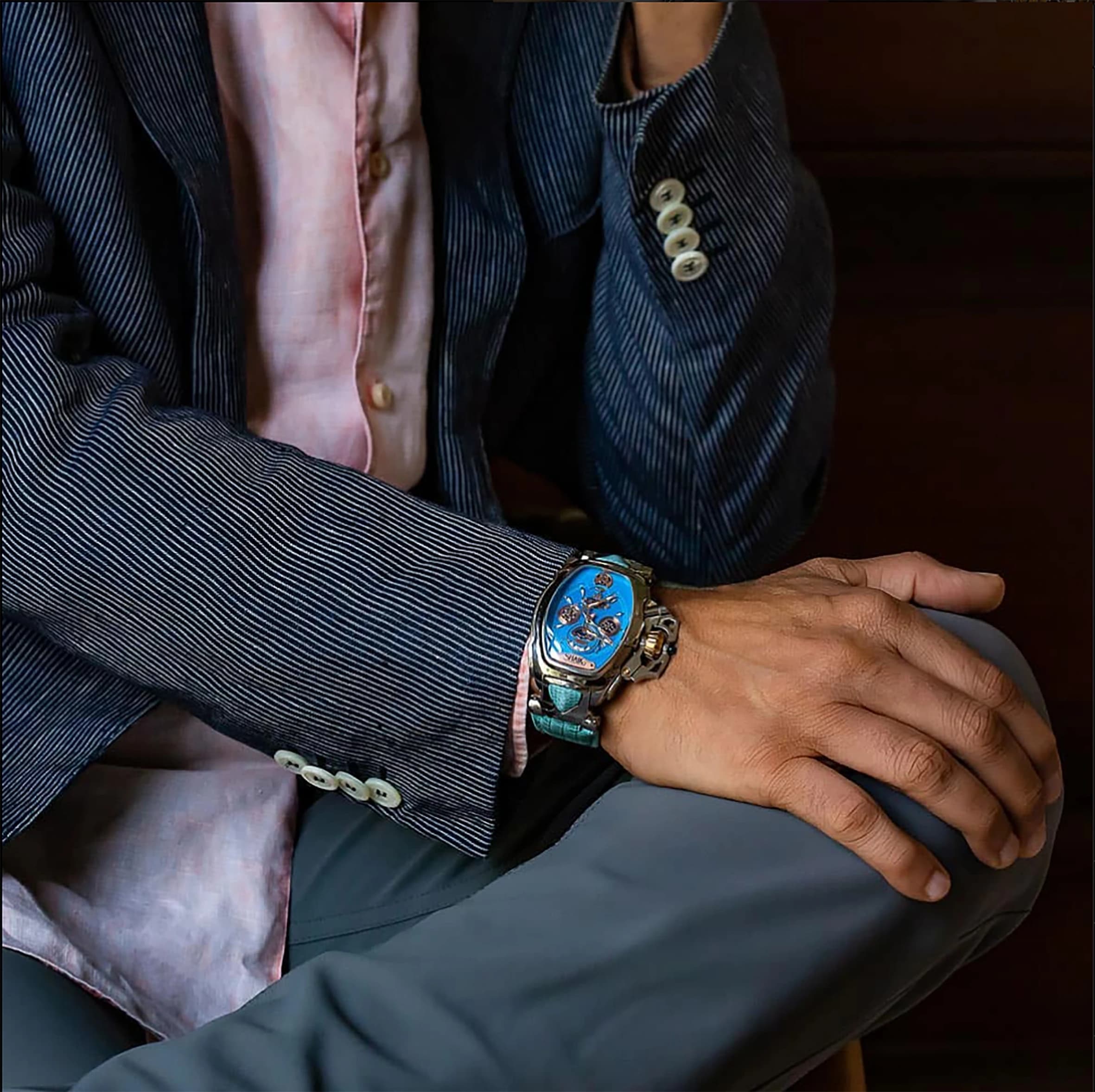 Sapphire Steel Timepiece