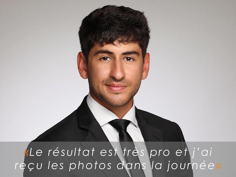 portrait photo cv linkedin étudiant