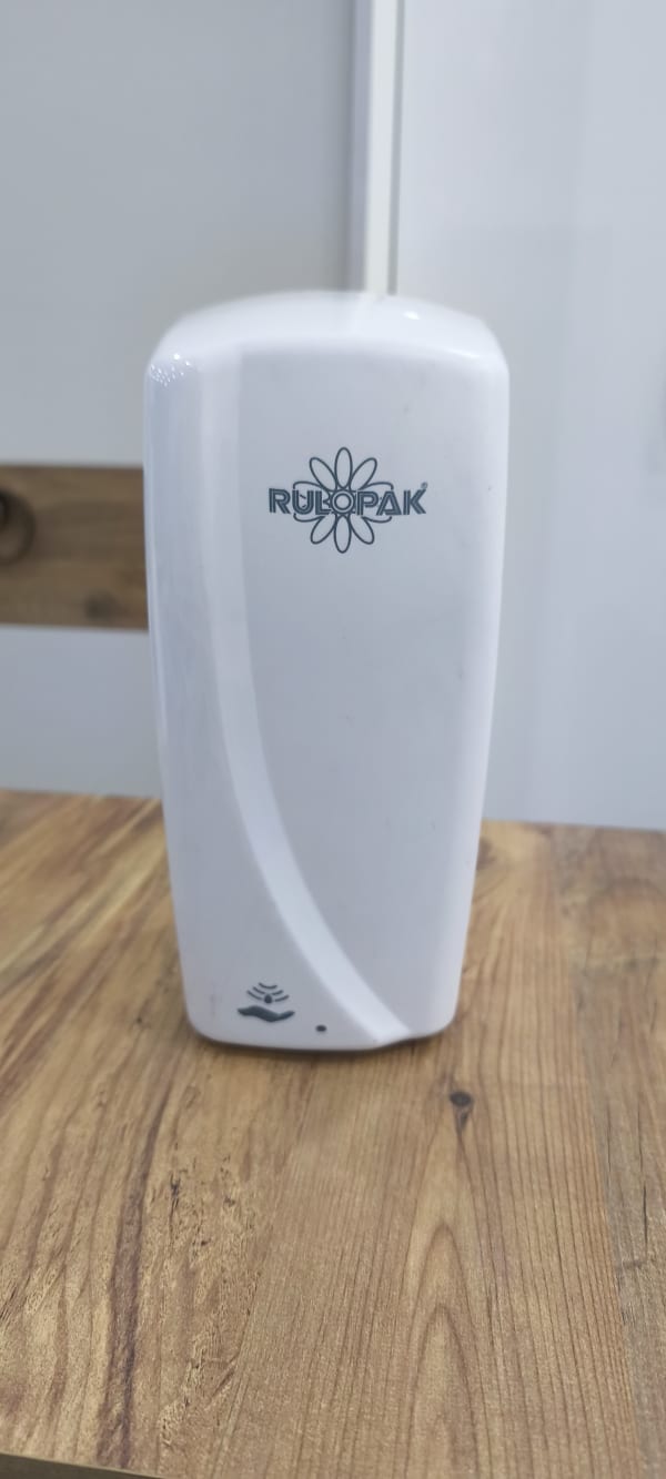 Rulopak Sensörlü Sıvı El Dezenfektan Dispenseri