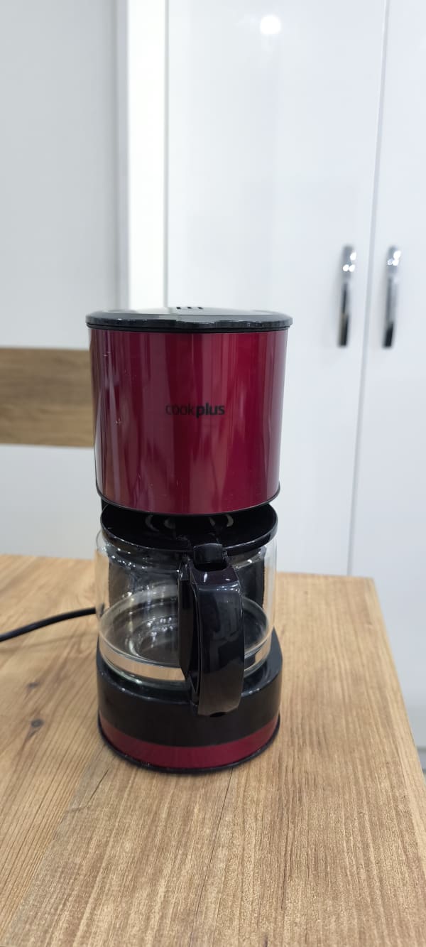 Cookplus Coffee Keyf Filtre Kahve Makinesi Red