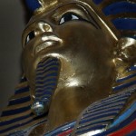 Egyptian pharaoh statue
