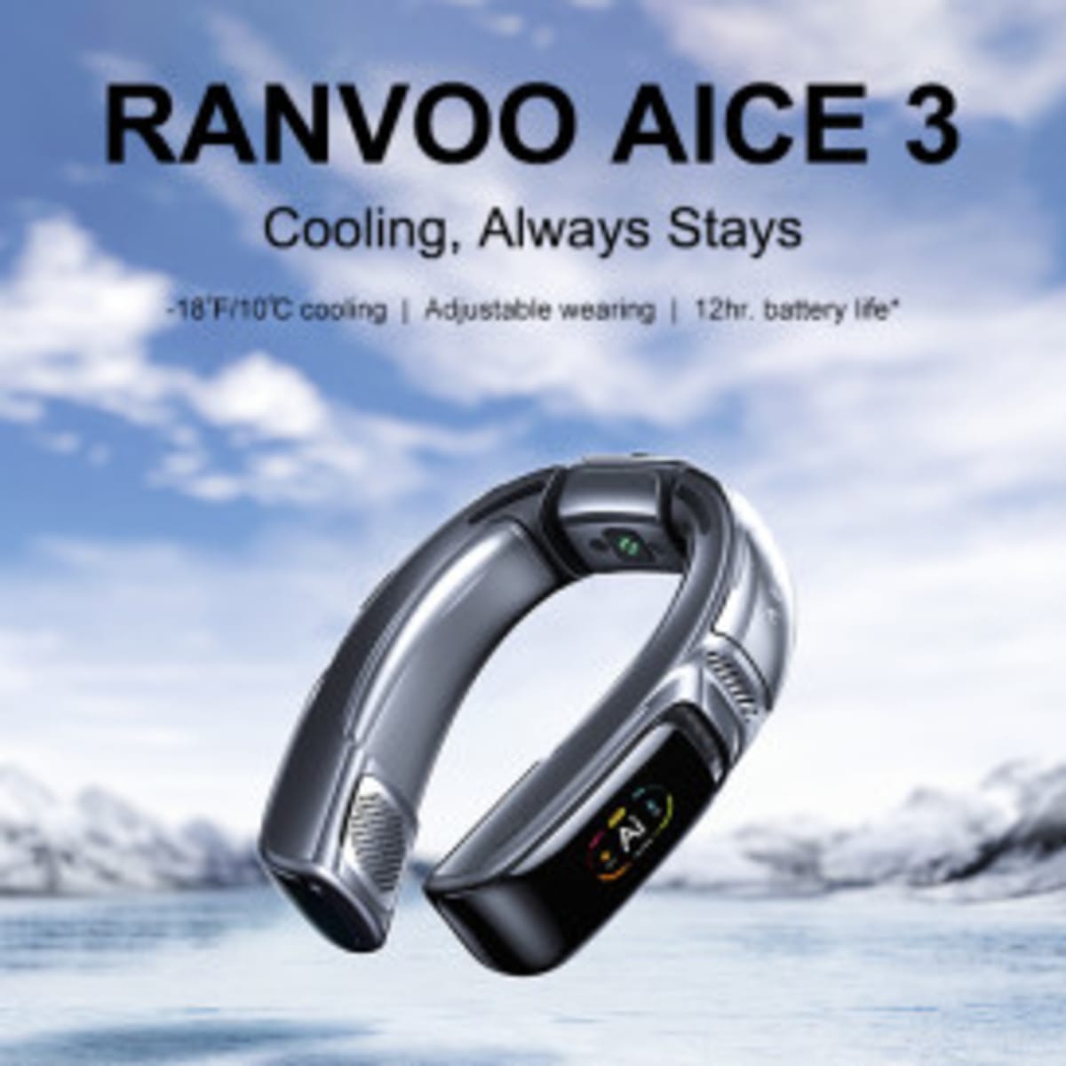 RANVOO AICE 3: The Best Smart Neck Air Conditioner crowdfunding