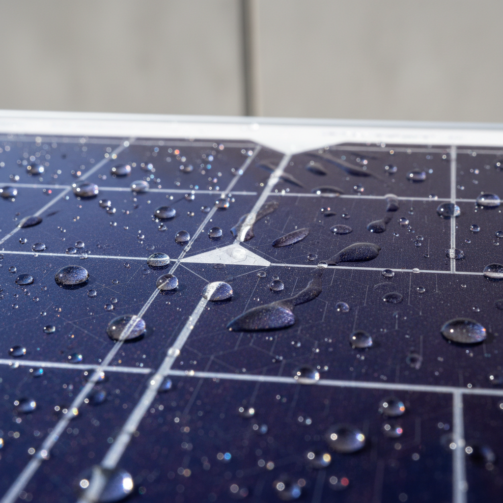 Paneles solares híbridos que generan electricidad con lluvia y luz solar