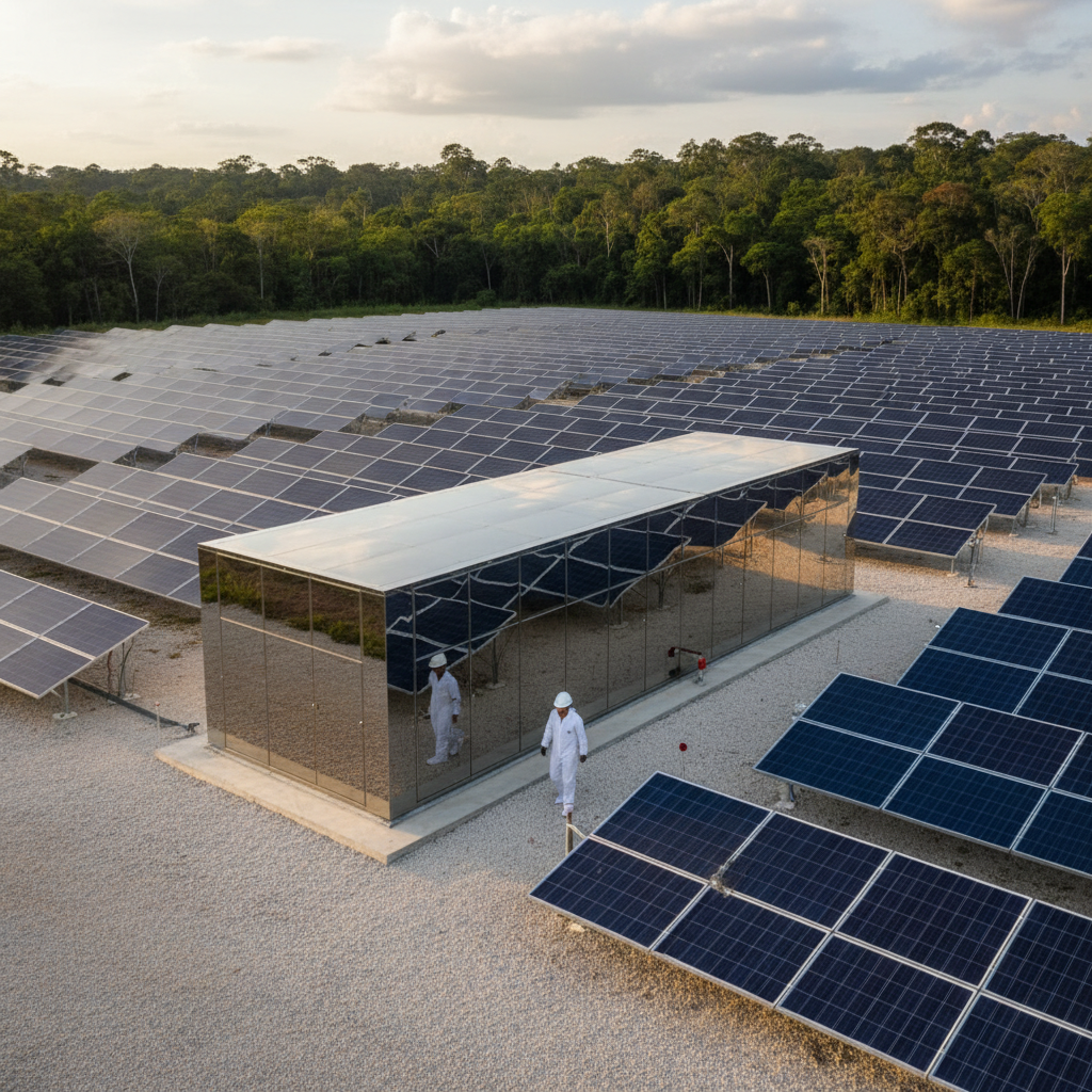 Sistema de almacenamiento de energia en Amazonía brasileña desarrollado por Huawei y Aggreko