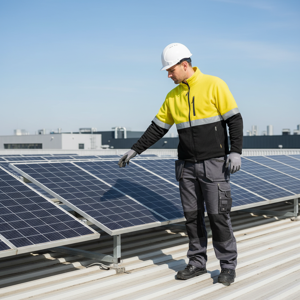 Instalación de paneles solares en autoconsumo industrial en Andalucía
