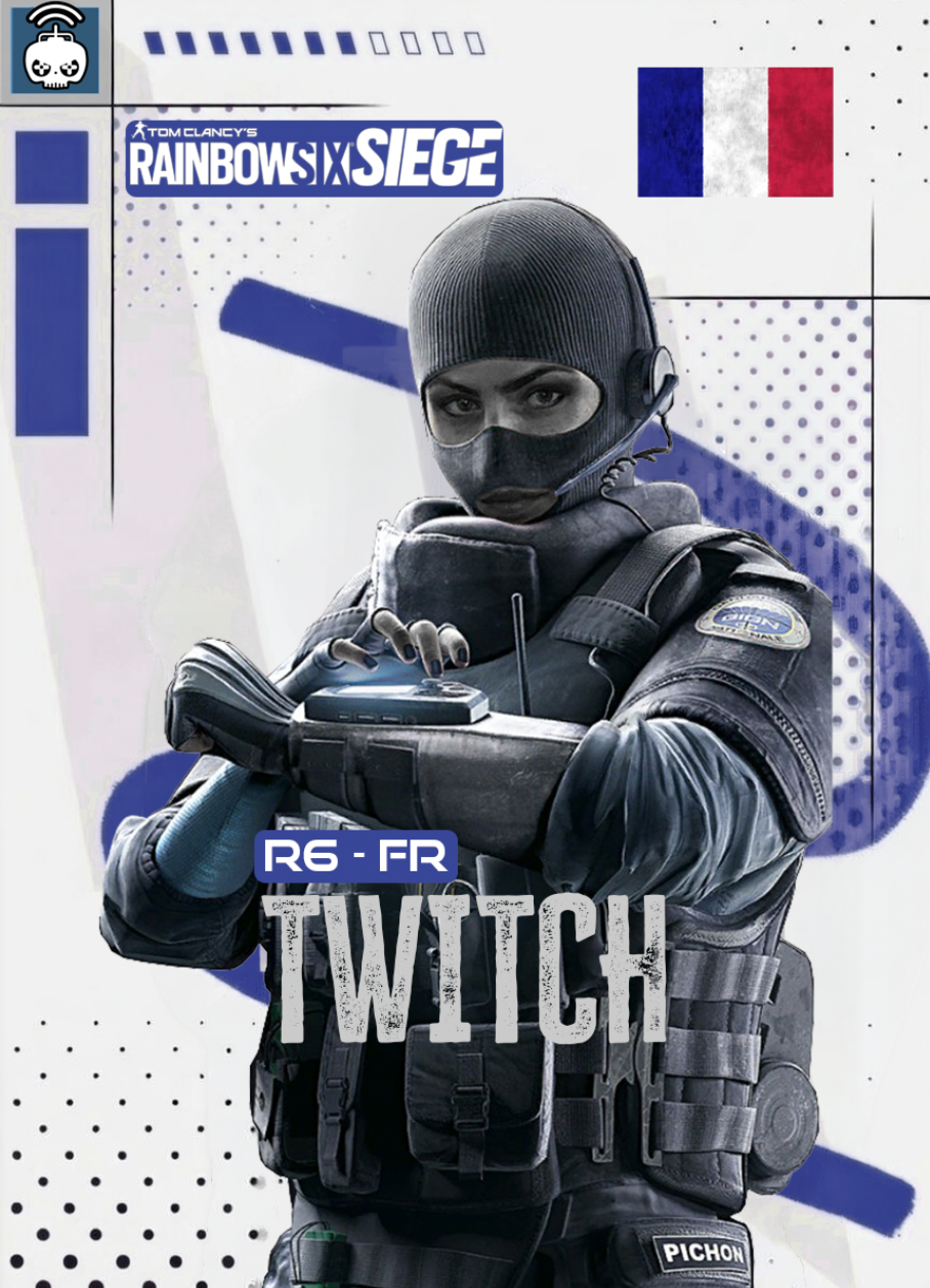 Affiche Twitch Rainbow Six Siege