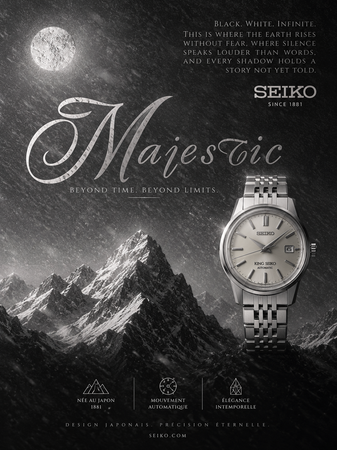 Affiche Seiko Majestic