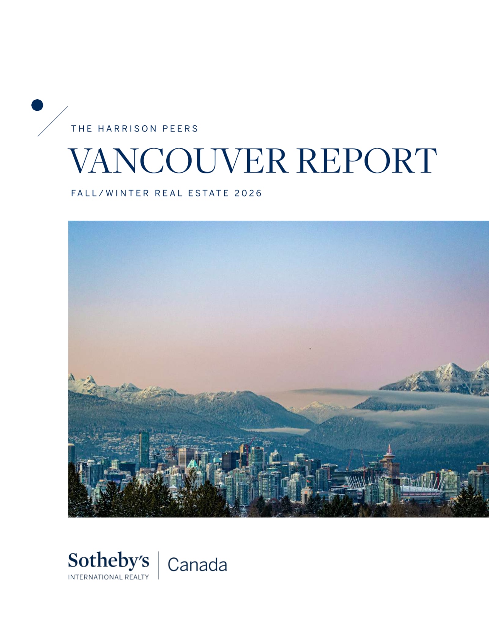 The Vancouver Report, Fall/Winter edition cover