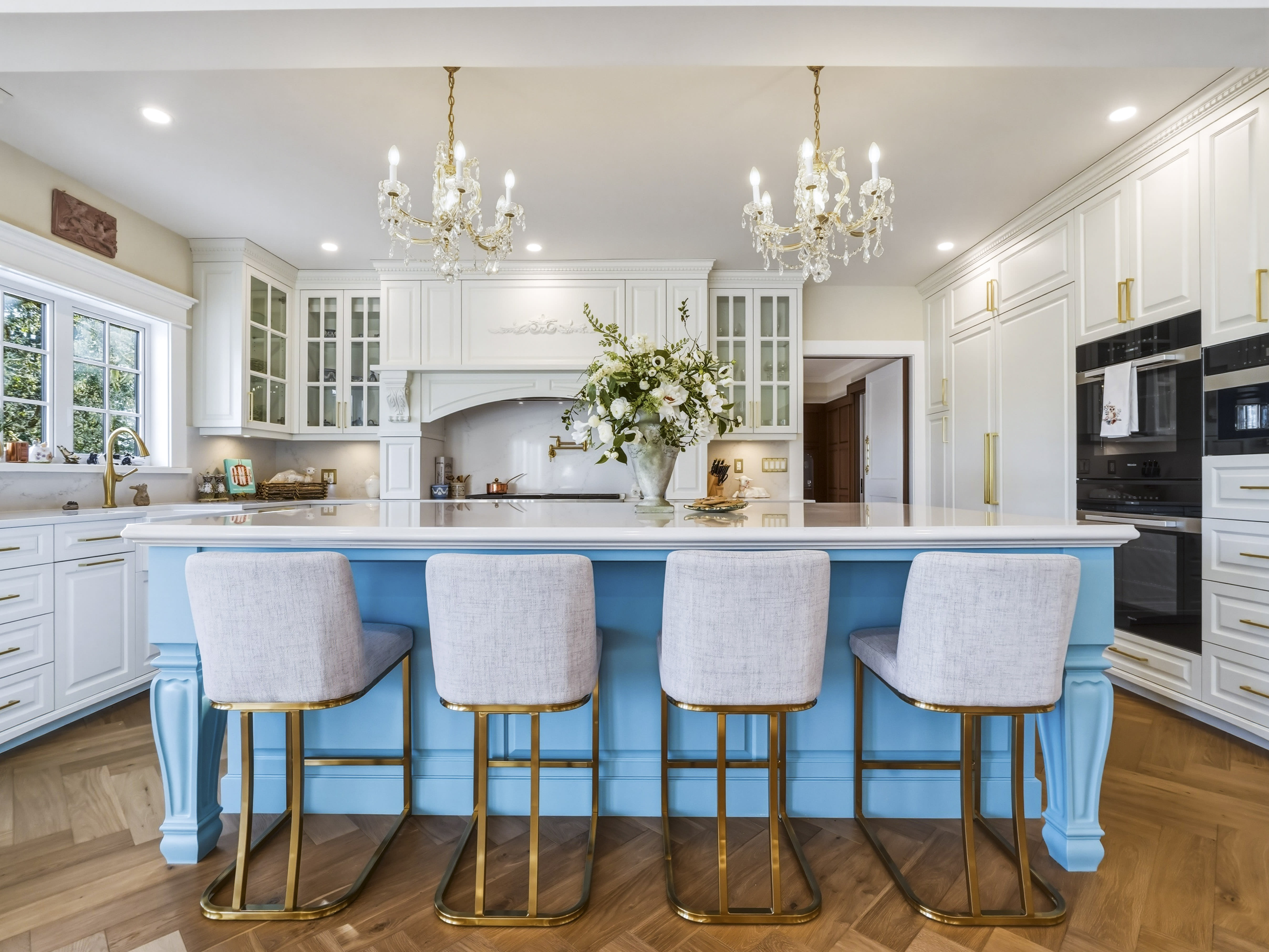 Owl's Landing home office — luxury estate Saanich BC
