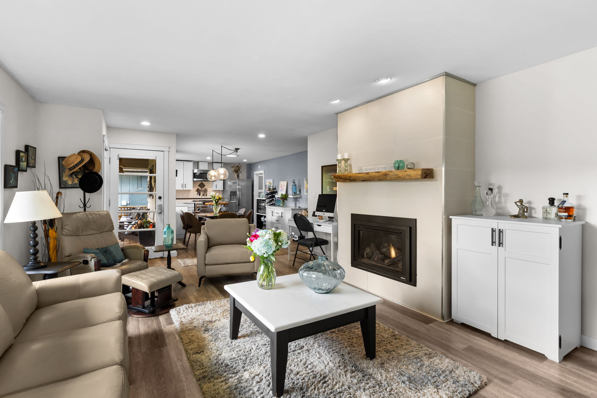 Backyard space — Boundary Bay Beach Cottage, Delta BC