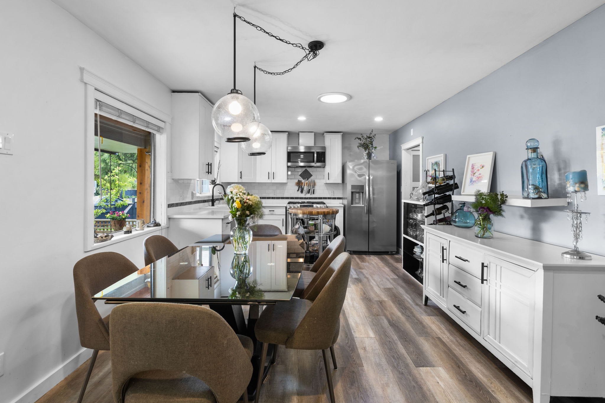 Rear lane access off 65B Street — Boundary Bay Beach Cottage, Delta BC