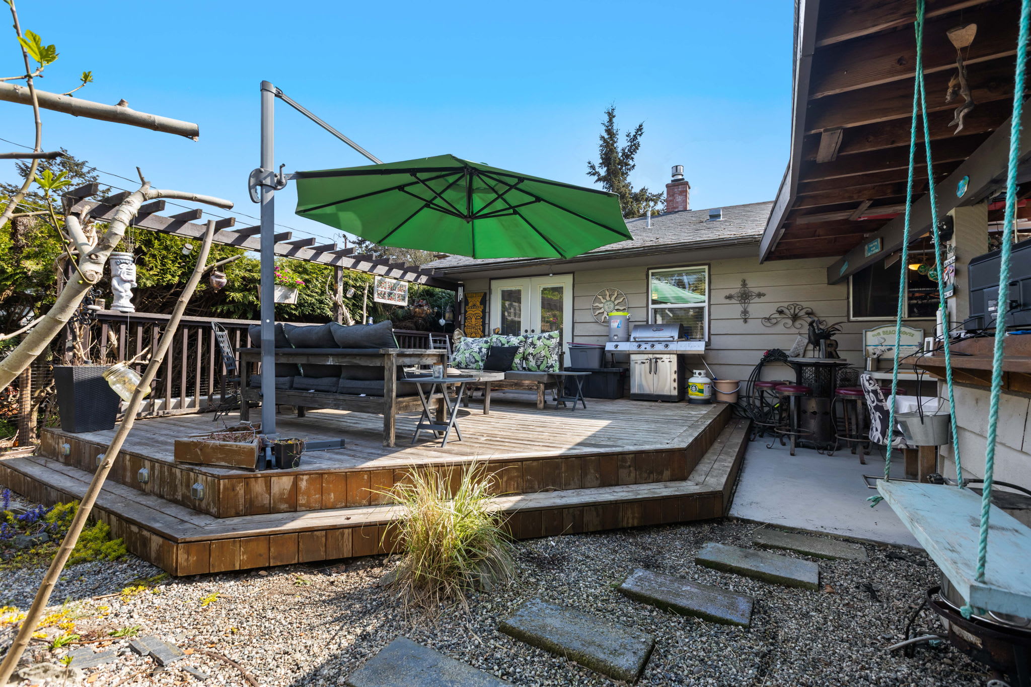 Lane access — Boundary Bay Beach Cottage, Delta BC