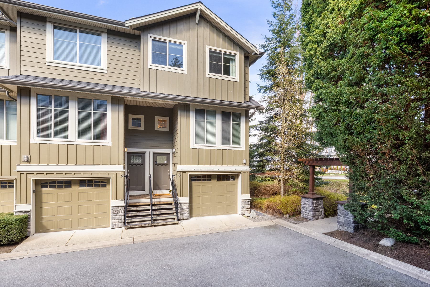 Elgin Townhouse front exterior — #8 3266 147 Street, South Surrey BC