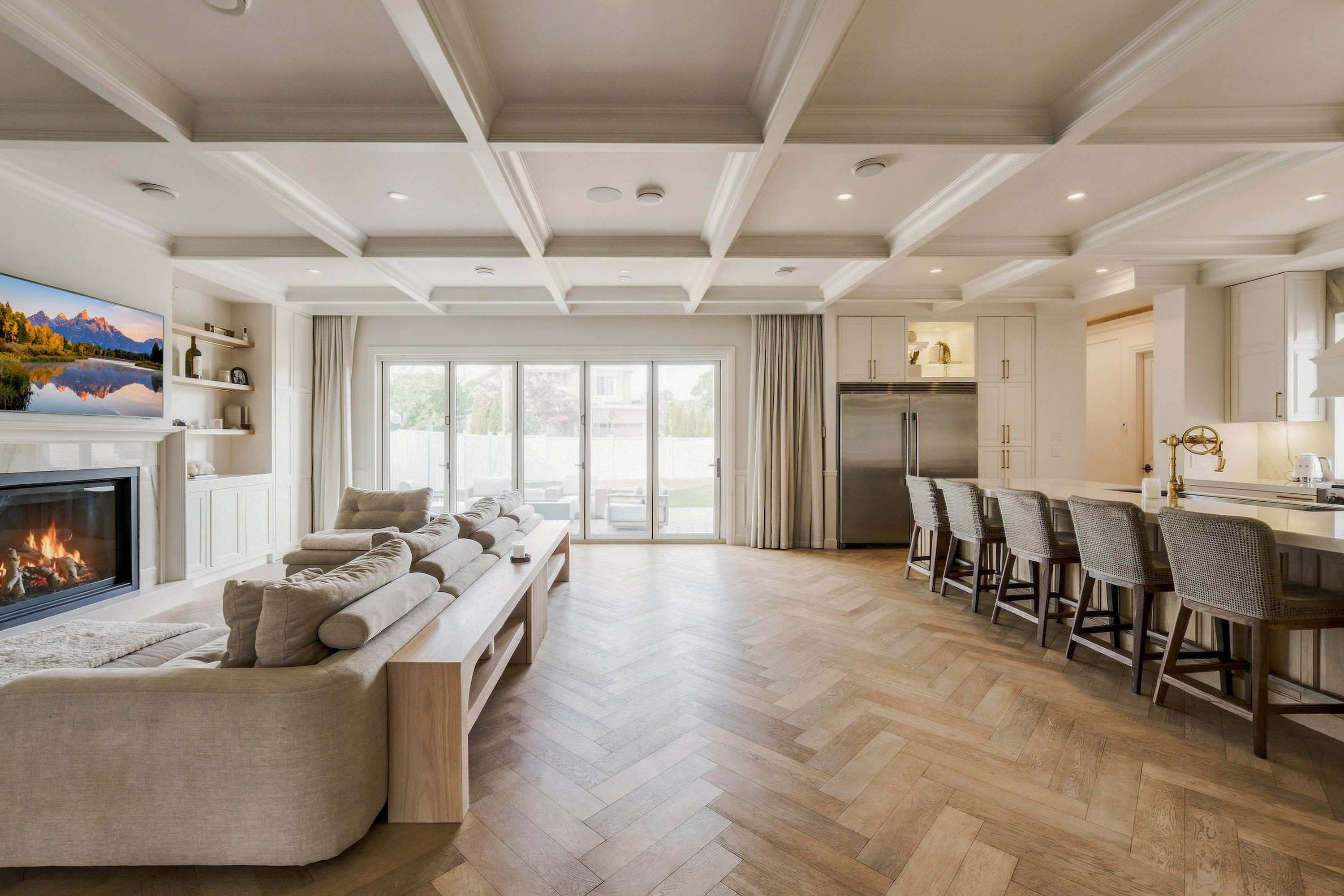 Villa Burke interior — 3291 Douglas Crescent, Richmond BC