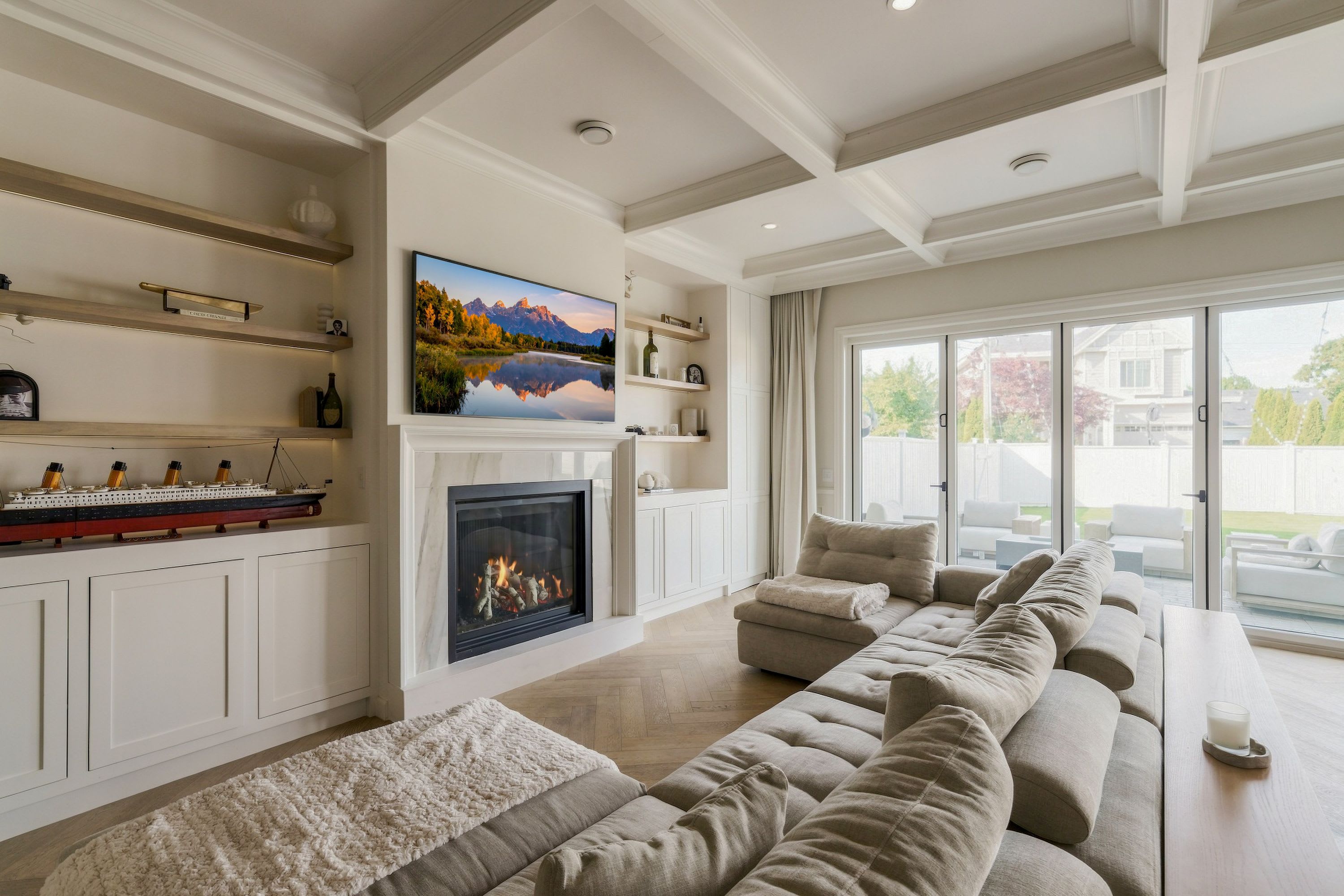 Villa Burke interior — 3291 Douglas Crescent, Richmond BC