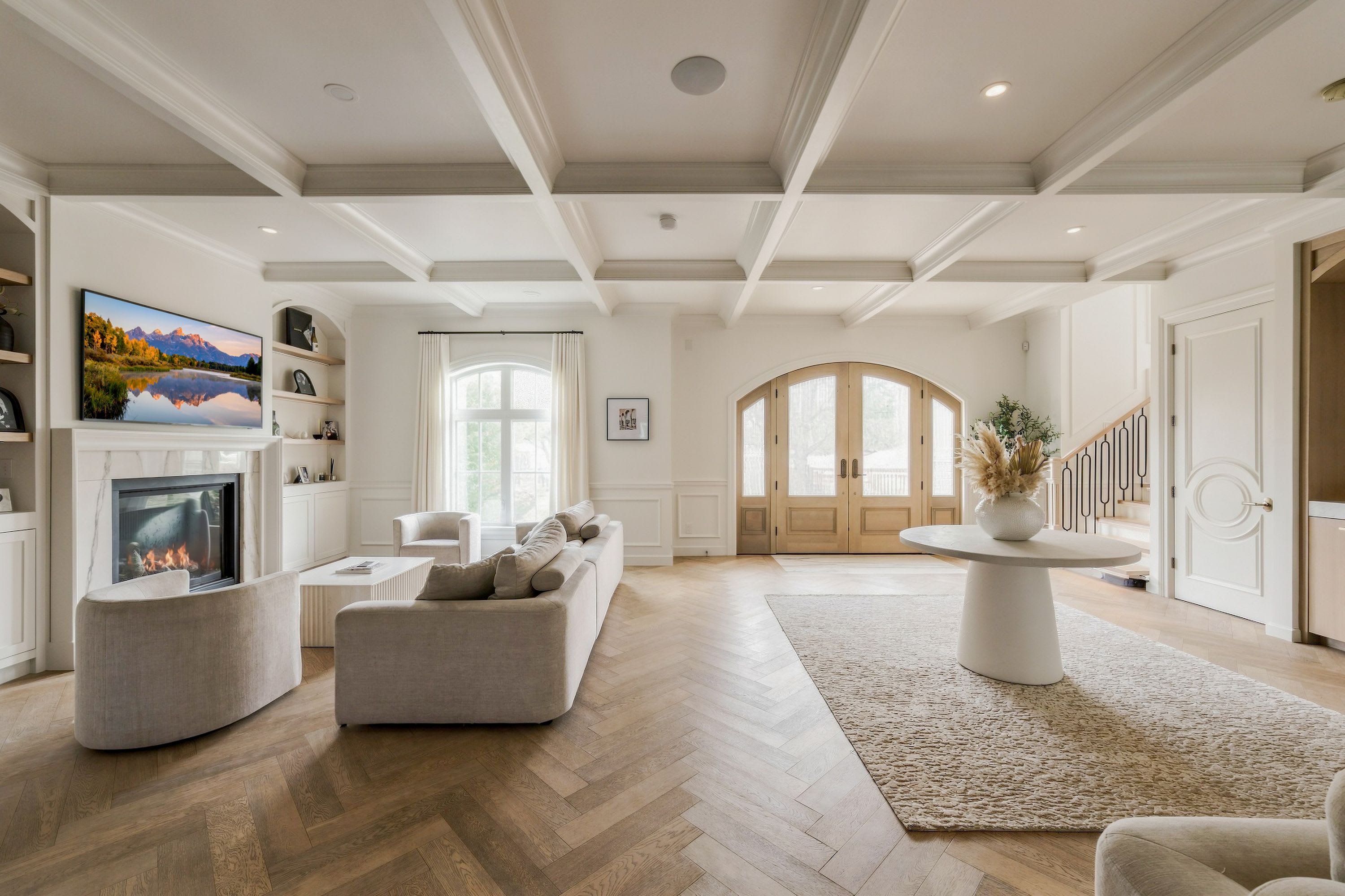 Villa Burke interior — 3291 Douglas Crescent, Richmond BC