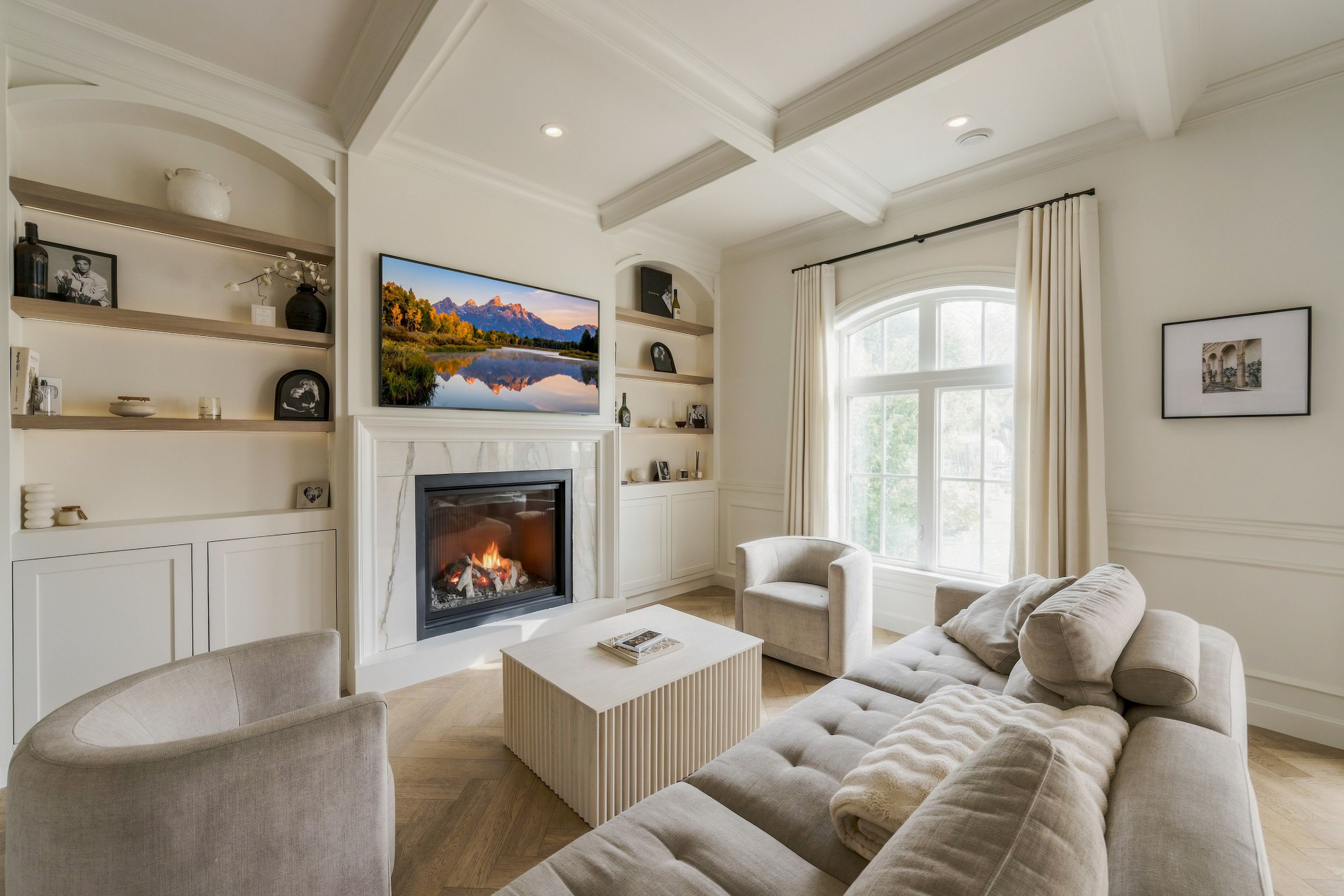 Villa Burke interior — 3291 Douglas Crescent, Richmond BC