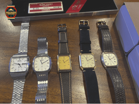 Straps and accessories prepared for vintage Seiko watches.