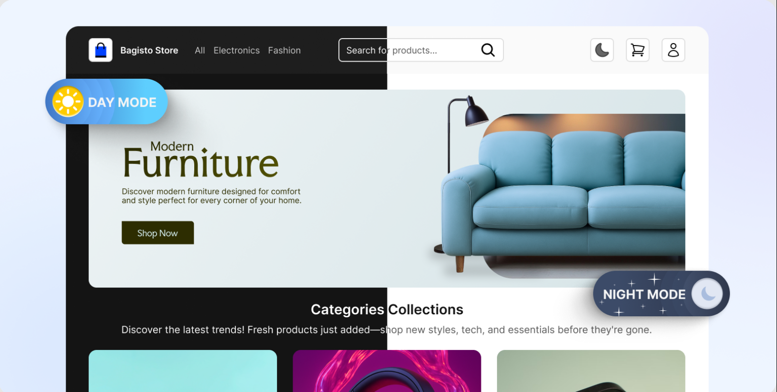 Bagisto Next.js Commerce