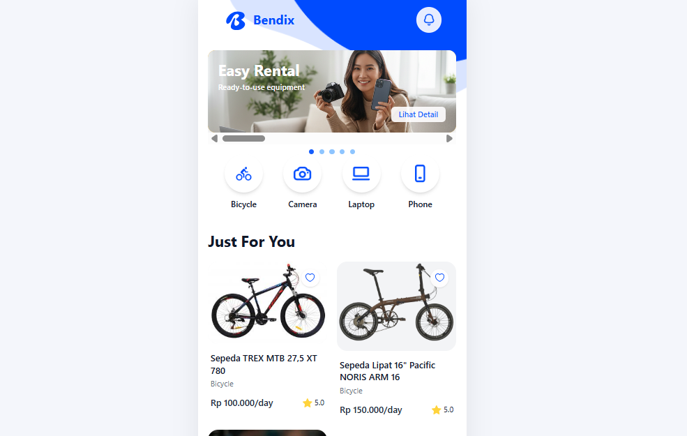 Bendix - Solusi Sewa Alat Profesional yang Cepat & Terpercaya