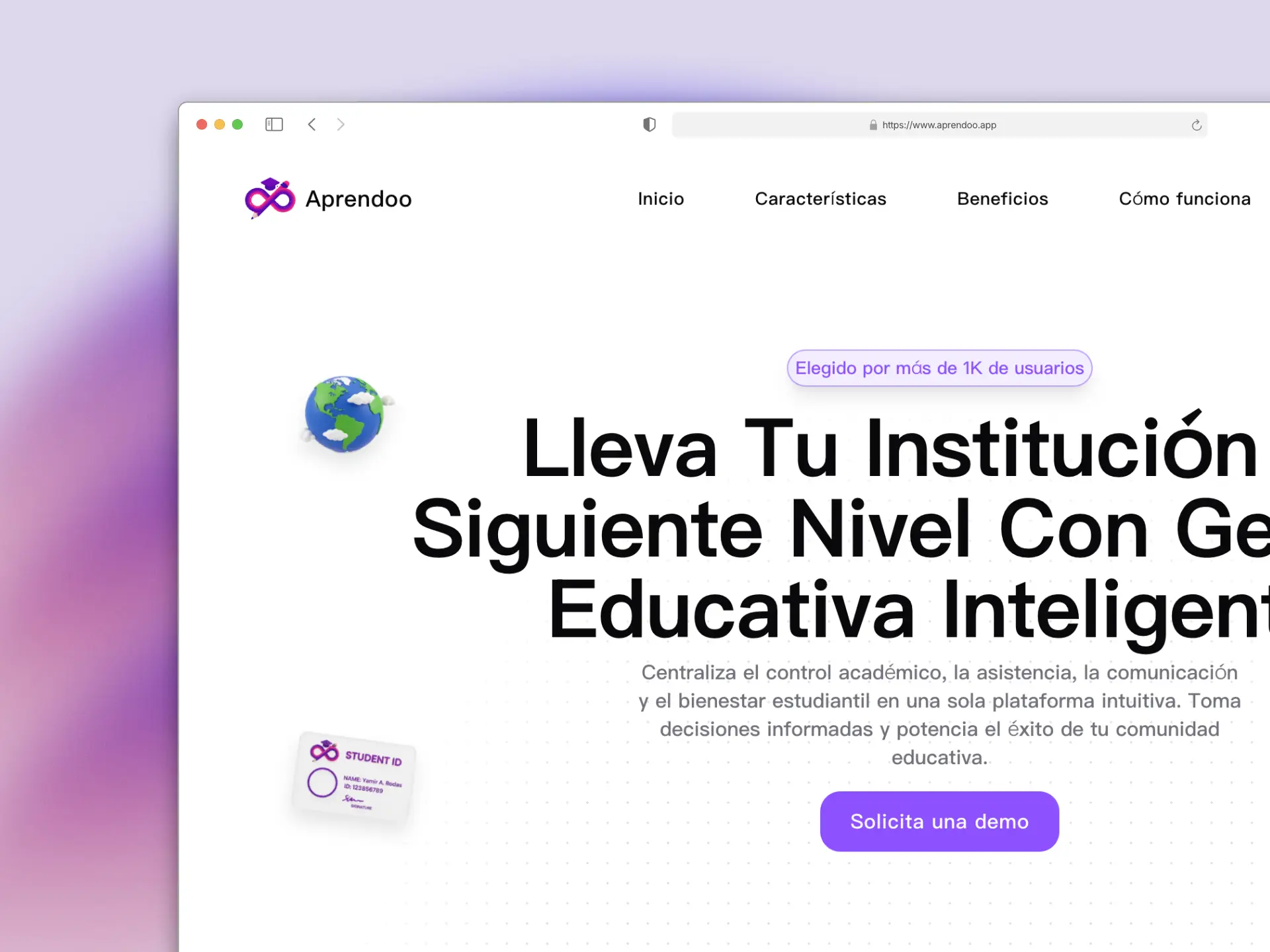 Bienvenido a Aprendoo