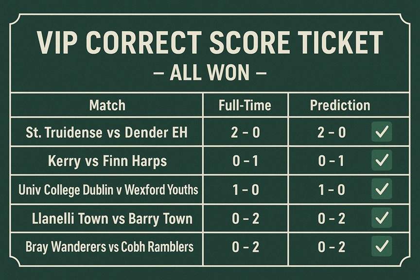 Correct Score Tips | Daily Accurate Predictions