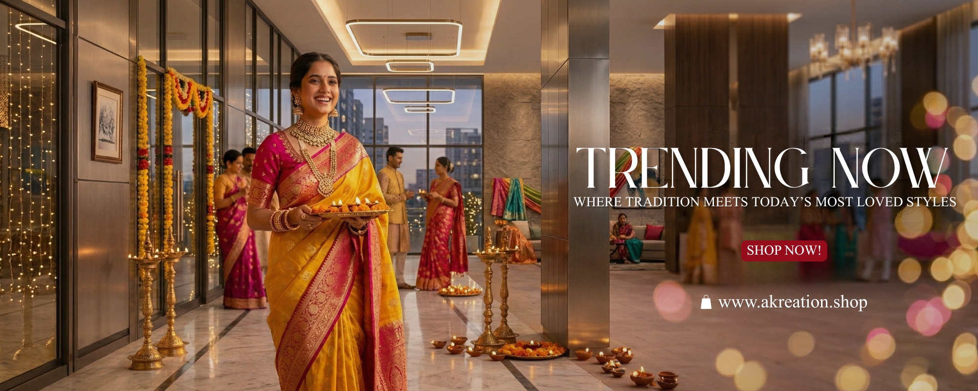 Trending products banner