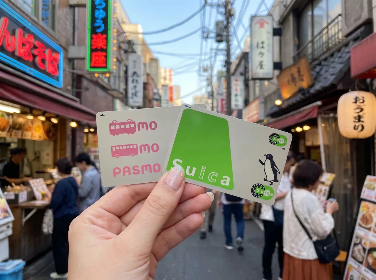 Suica Pasmo IC card