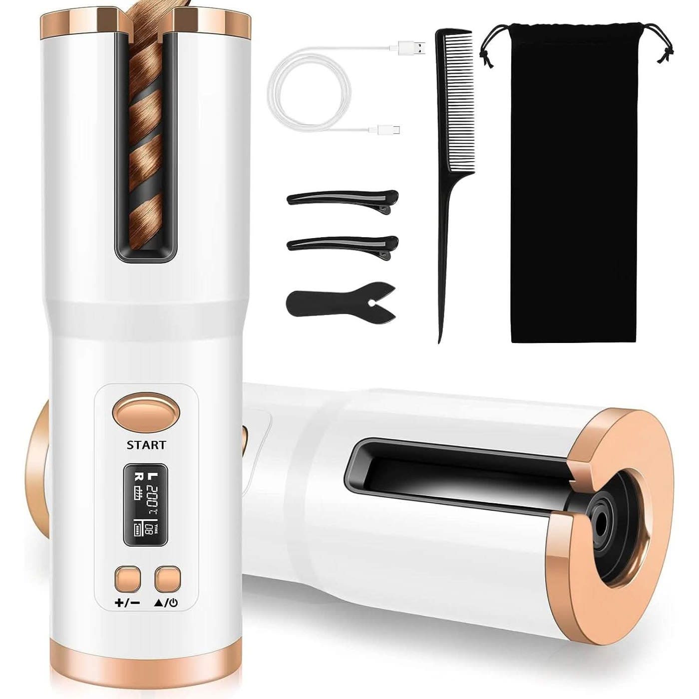 Cordless Automatic Hair Curler ā photo 1