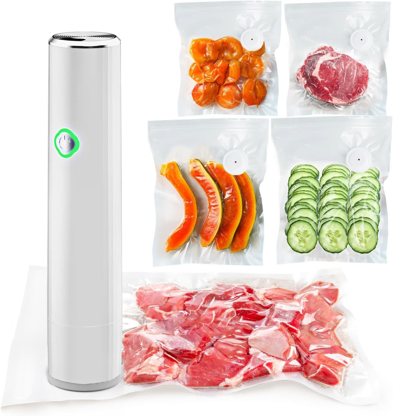 Handheld Vacuum Sealer + Bags ā photo 1