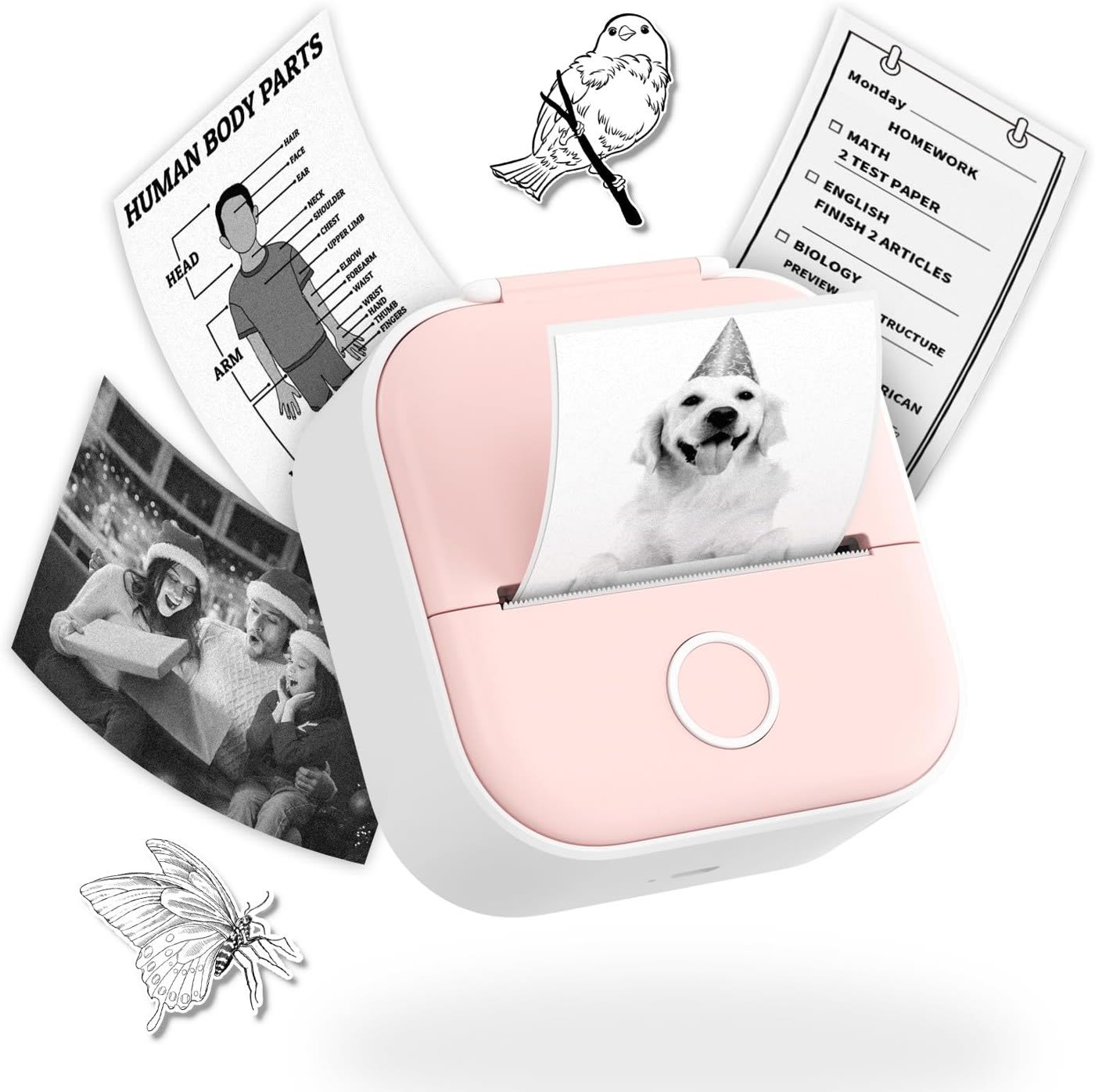 Thermal Mini Photo/Sticker Printer (inkless) ā photo 1