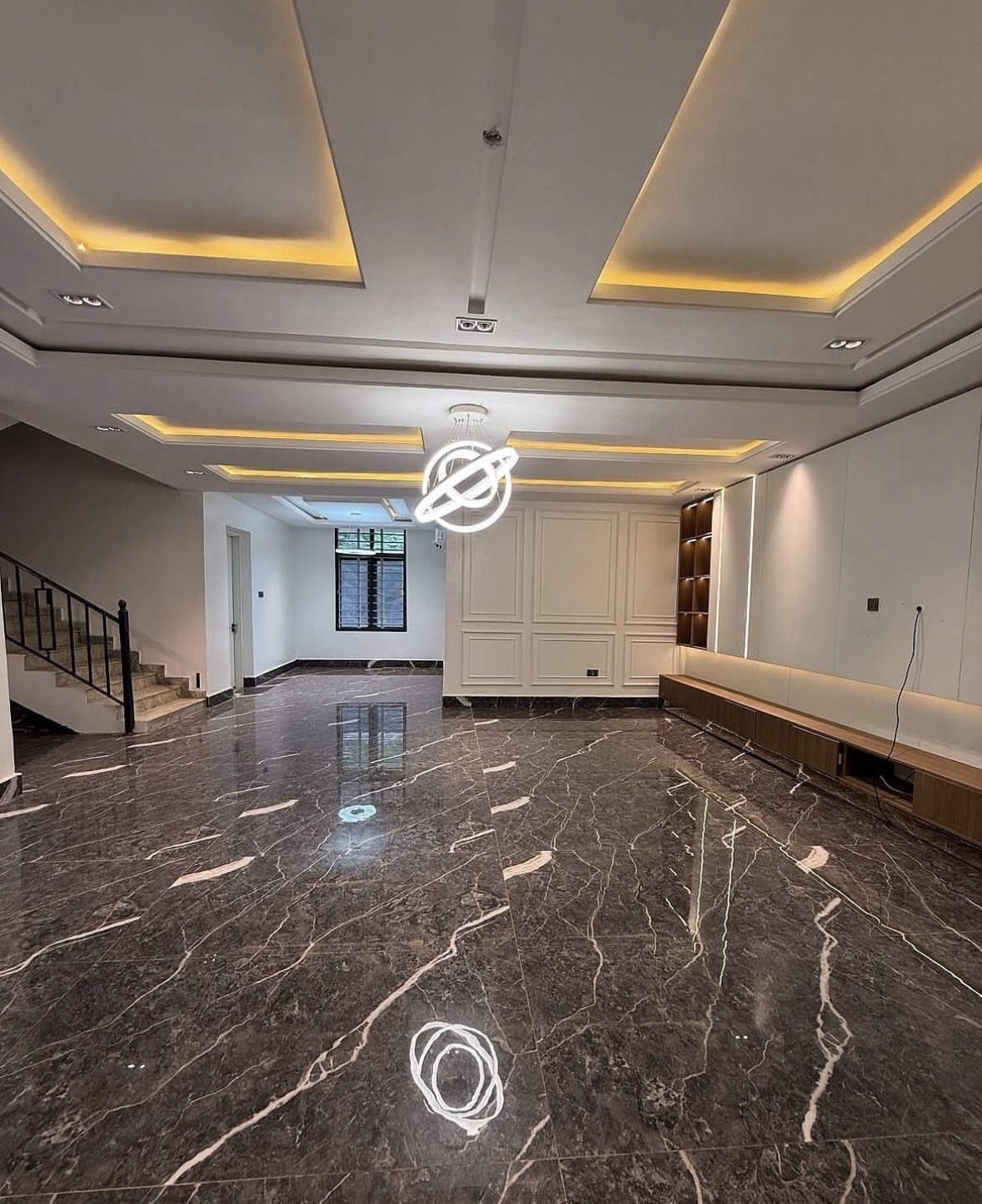 4bedrooms terrace duplex with a room boys quarters.
