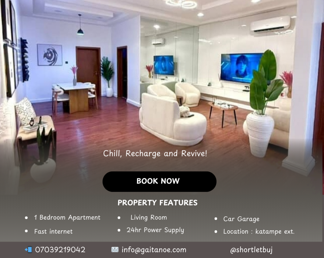 An amazing One bedroom apartment 