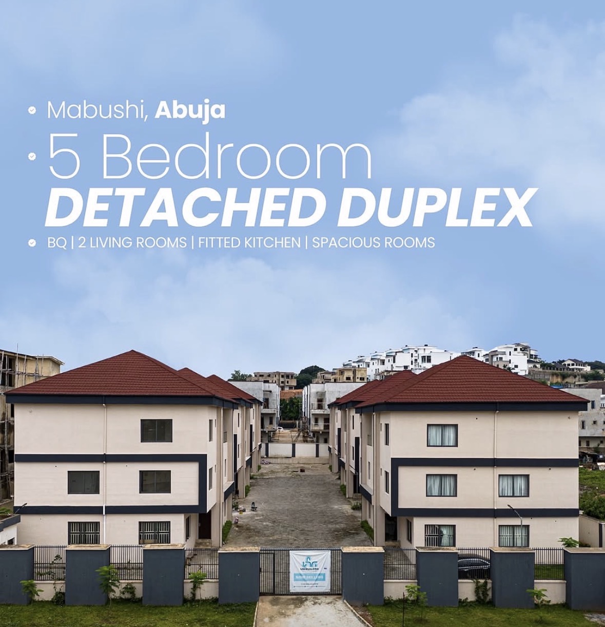 5BEDROOM || SEMI DETACHED DUPLEX ||2LIVING AREA