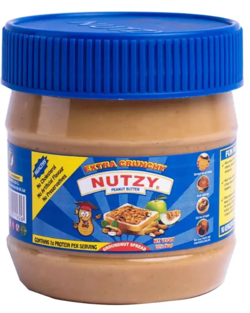 Nutzy Peanut Butter Extra Crunchy