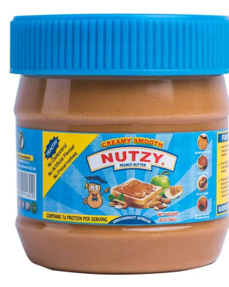 Nutzy Peanut Butter Creamy Smooth