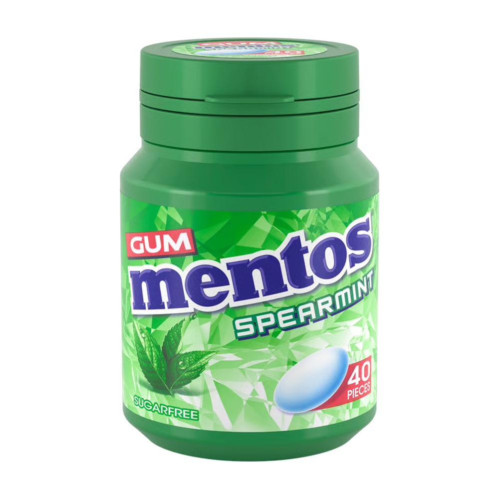 Mentos Spearmint Chewing Gum