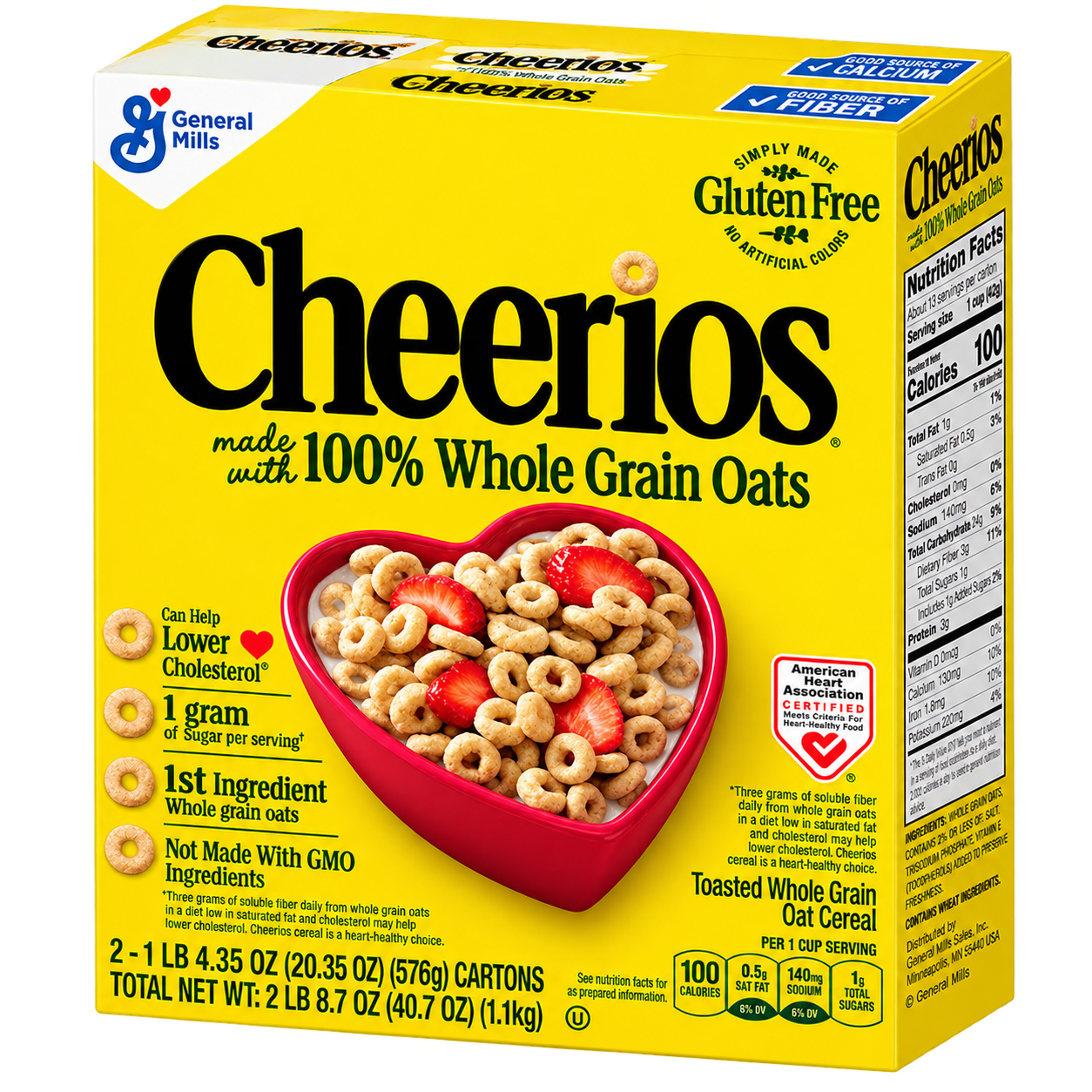 Cheerios Toasted Whole Grain Oat Cereal (USA)