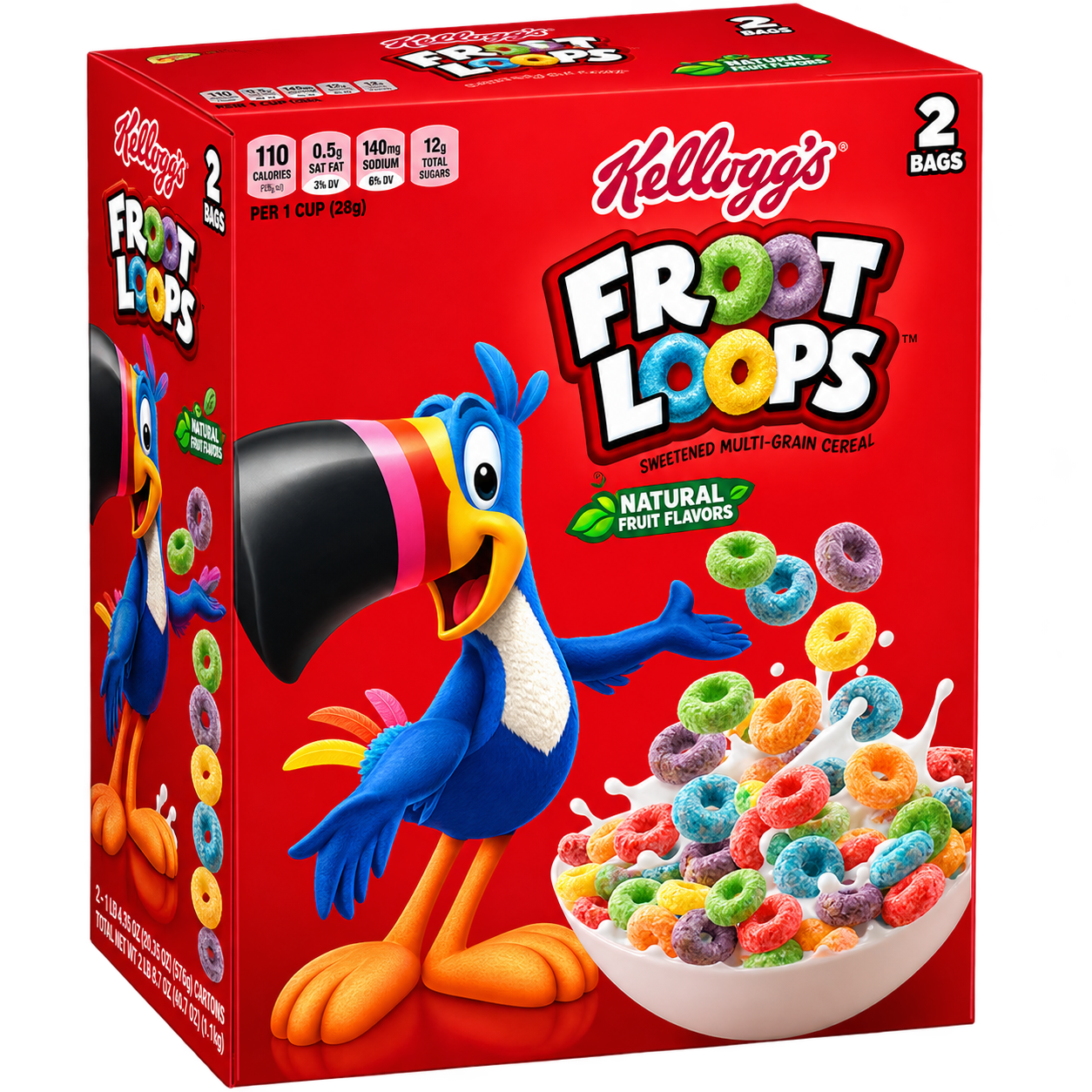 Kellogg's Froot Loops Cereal (USA)