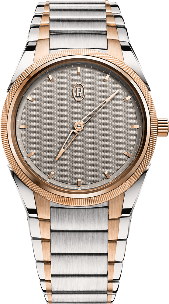 Parmigiani Fleurier Tonda PF Automatic Steel Rose Gold Sand Grey