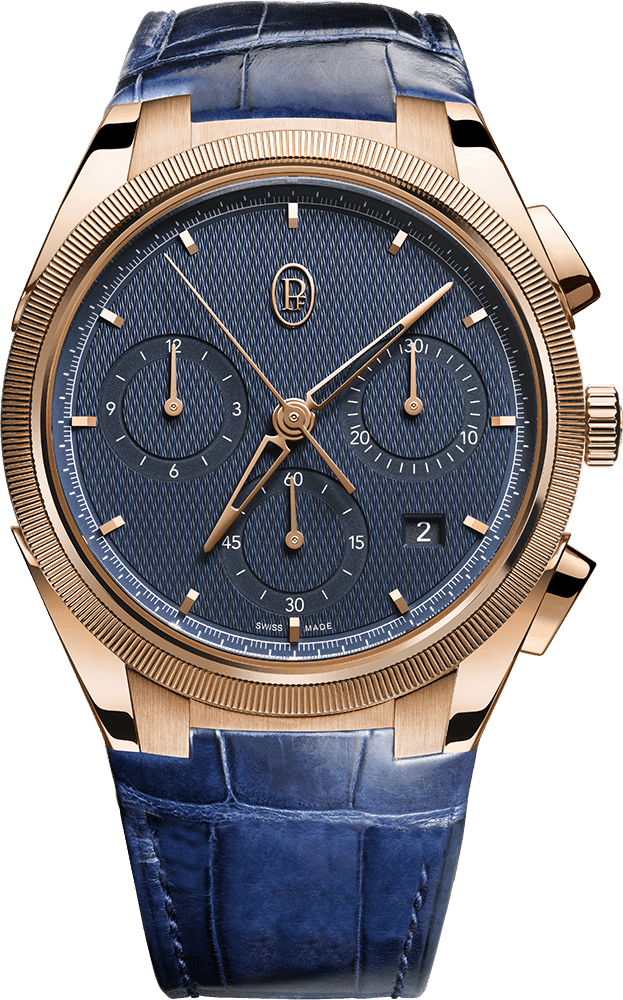 Parmigiani Fleurier Tonda PF Chronograph Rose Gold Milano Blue COSC