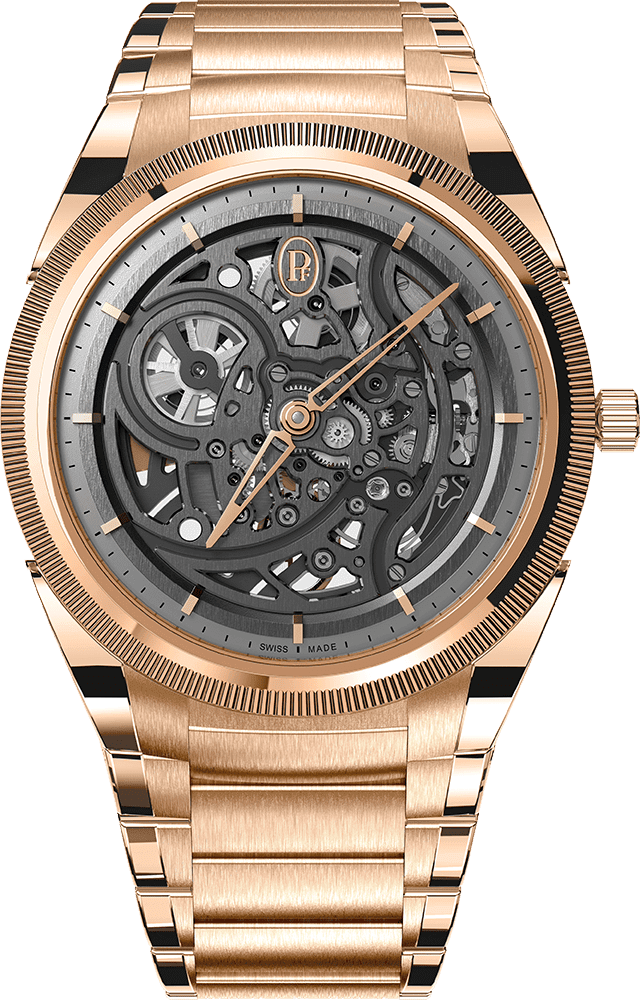 Parmigiani Fleurier Tonda PF Skeleton Rose Gold Graphite