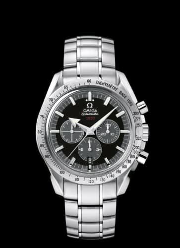 Omega Speedmaster Broad Arrow 1957 Stainless Steel / Black / Bracelet