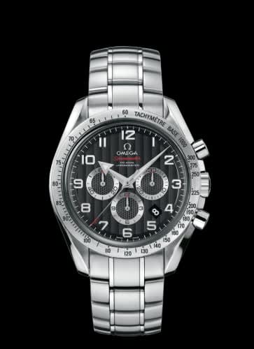 Omega Speedmaster Broad Arrow 44.25 Stainless Steel / Black Stripes / Bracelet